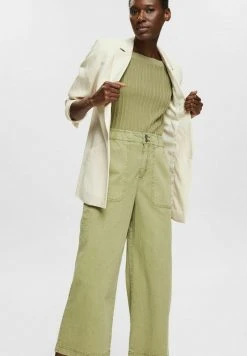 Esprit Damen GUMMIZUGBUND - Stoffhose - Light Khaki -Esprit Verkäufe 2024 deadc4634c6649bf8091869a907747e2