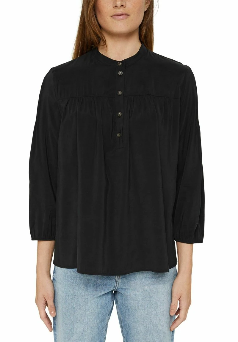 Esprit HENLEY - Bluse - Black | Damen 7 Esprit HENLEY - Bluse - Black | Damen – Bild 5