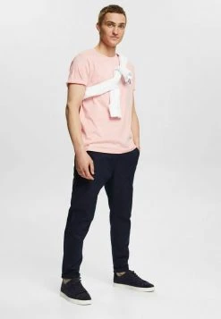 Esprit Herren T-Shirt Print - Light Pink -Esprit Verkäufe 2024 ded29cd12eb84a0092fe0b620aaac53d