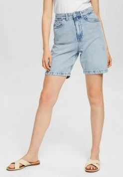 Esprit Damen AUS - Jeans Shorts - Blue Light Washed