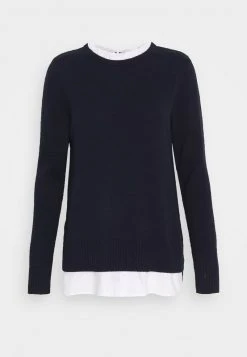 Esprit Damen 2 IN 1 - Strickpullover - Navy