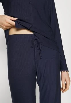 Esprit Damen SOFT STRIPES LONGSLEEVE LONG PANTS - Pyjama - Navy -Esprit Verkäufe 2024 e023a21e1fb242a0aa6f87ee6d21cfe9
