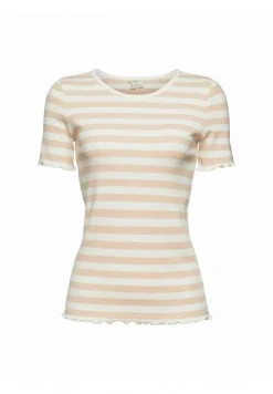 Esprit STREIFEN - T-Shirt Print - Nude | Damen -Esprit Verkäufe 2024 e050138defc94e83bafe68d8f9f0774b