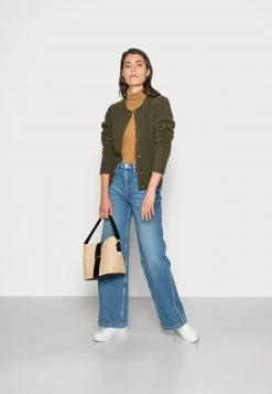 Esprit Damen Strickjacke - Dark Khaki -Esprit Verkäufe 2024 e08bf53217db42a095f99e506aecf6d5