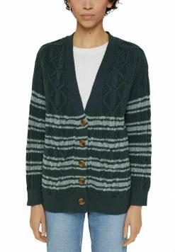 Esprit Damen Strickjacke - Dark Teal Green -Esprit Verkäufe 2024 e152fbb33b5341b0a372423b598d520a