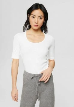 Esprit Damen T-Shirt Basic - White