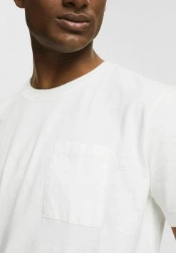 Esprit Herren MIT BRUSTTASCHE - T-Shirt Basic - Off White -Esprit Verkäufe 2024 e19339aa7fb94e0aab0b52dfd630bc96