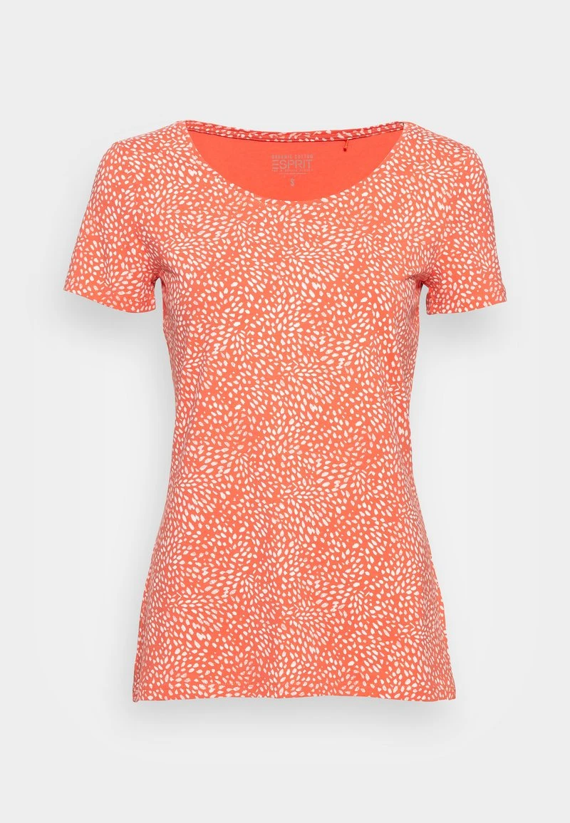 Esprit Damen T-Shirt Print - Coral 3 Esprit Damen T-Shirt Print - Coral