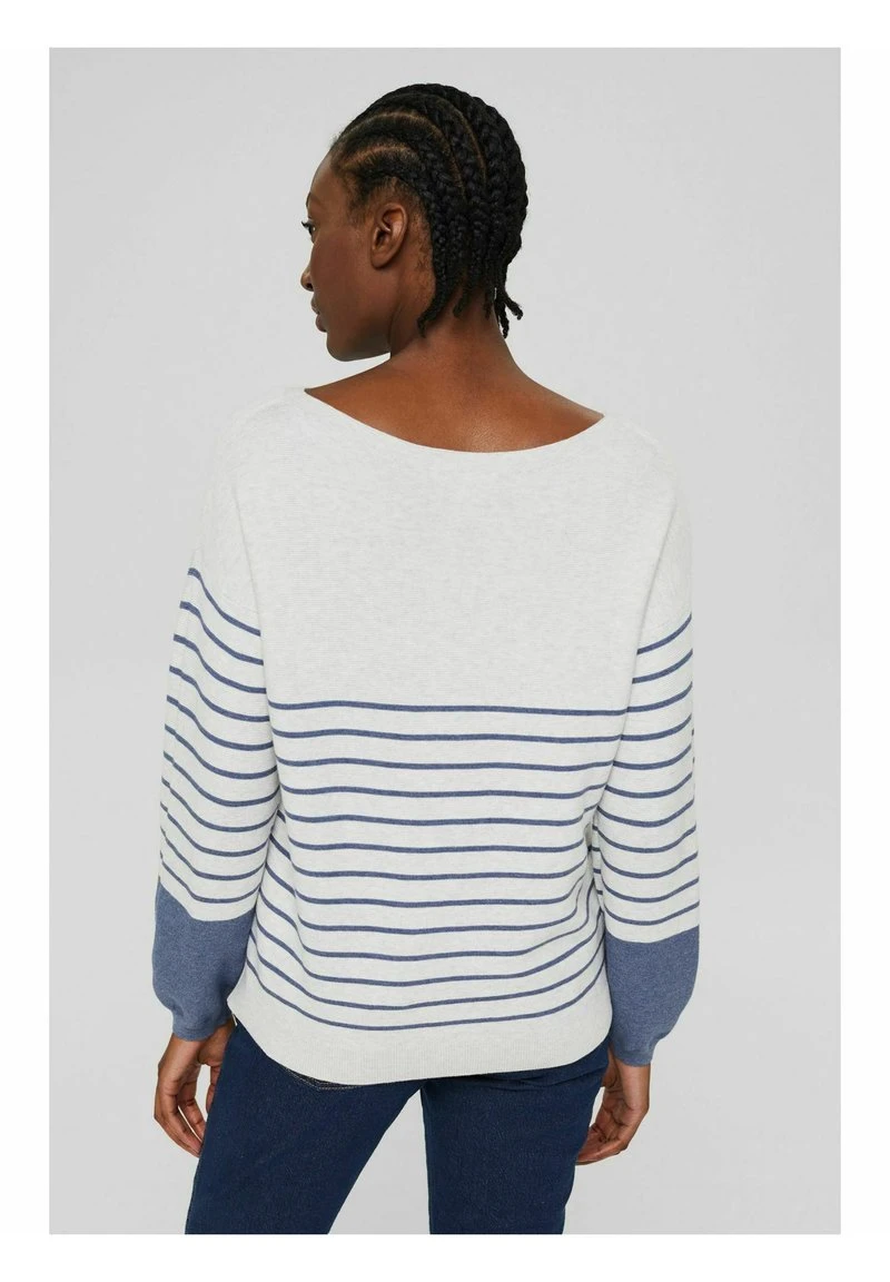 Esprit Damen COO*SWEATER - Strickpullover - Pastel Grey 5 Esprit Damen COO*SWEATER - Strickpullover - Pastel Grey – Bild 3