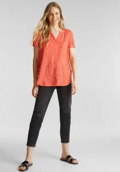 Esprit Damen FLUID - Bluse - New Coral -Esprit Verkäufe 2024 e2ae1f275a9d46859c000bacaad0a1b2