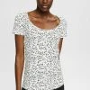 Esprit T-Shirt Print - Off White | Damen -Esprit Verkäufe 2024 e34fa1bc972945bca3044f749a79e4f2