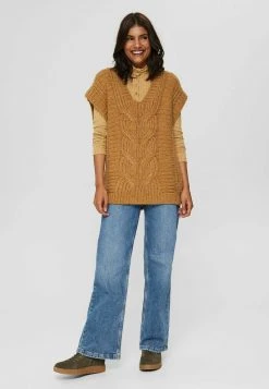 Esprit Damen Langarmshirt - Khaki Beige -Esprit Verkäufe 2024 e3c2001e7f0f4660adb14984f31c4e22