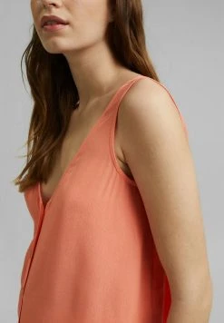 Esprit Damen MAROCIAN - Bluse - Coral Orange -Esprit Verkäufe 2024 e492470e4ac541128daa875995053ea5