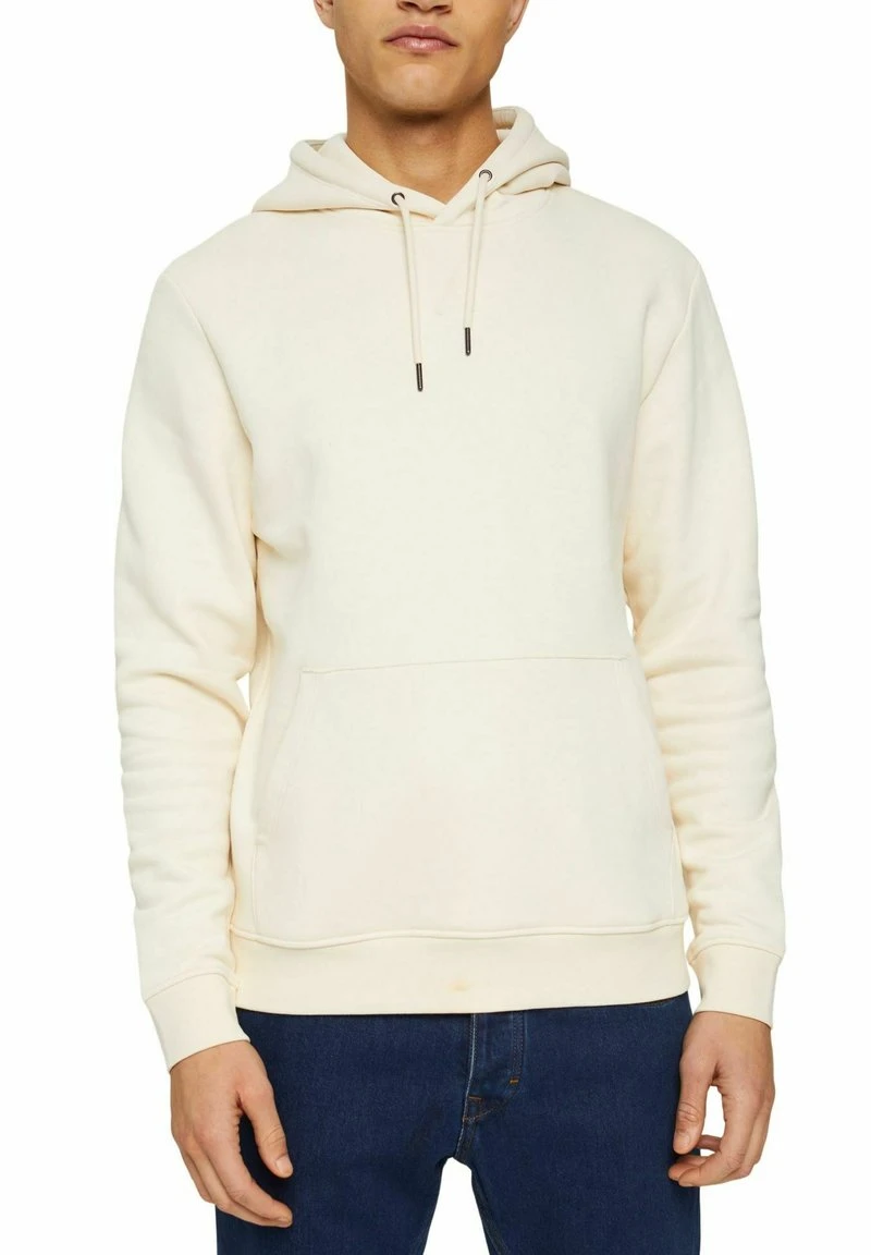 Esprit Herren REGULAR FIT - Kapuzenpullover - Cream Beige 8 Esprit Herren REGULAR FIT - Kapuzenpullover - Cream Beige – Bild 6