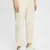 Esprit Herren MIT KORDELZUGBUND - Stoffhose - Cream Beige -Esprit Verkäufe 2024 e545e9dda44a4bd88046e0324f98fdd5