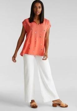 Esprit Damen Bluse - Coral