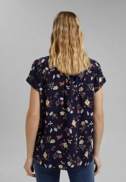 Esprit Damen AOP - Bluse - Navy -Esprit Verkäufe 2024 e5d1611753124448bb29e11b6b8ca03c