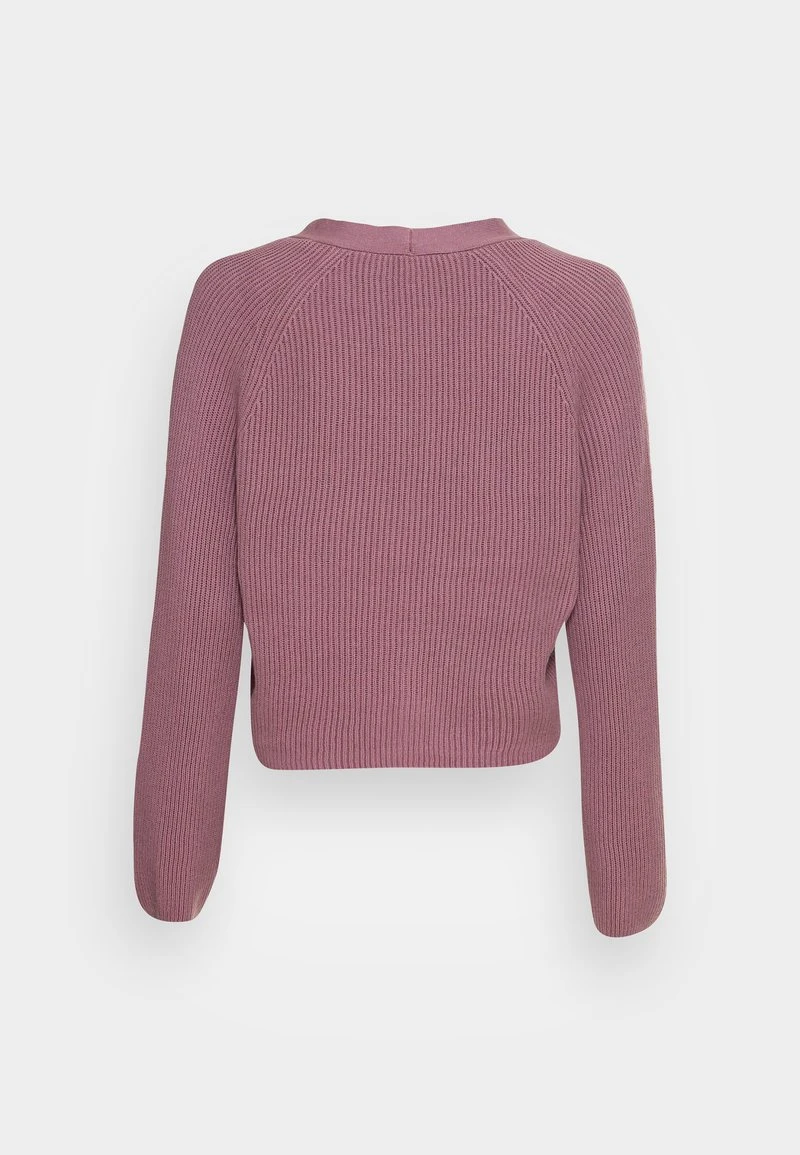 Esprit Damen CORE CROP - Strickjacke - Mauve 4 Esprit Damen CORE CROP - Strickjacke - Mauve – Bild 2