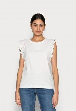 Esprit Damen ANGLAIS - T-Shirt Print - Off White
