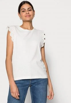 Esprit Damen ANGLAIS - T-Shirt Print - Off White -Esprit Verkäufe 2024 e81942cc427d4d61b097c71065cc59a5
