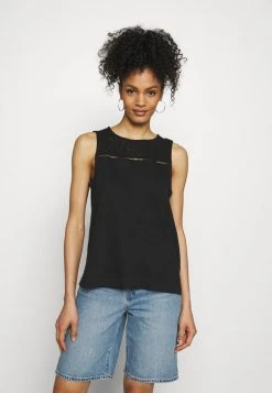Esprit Damen CROCHET - Top - Black