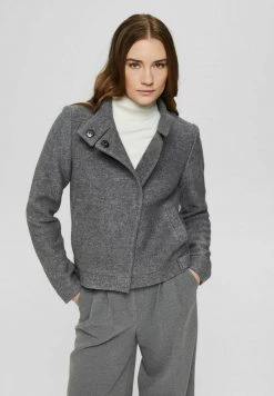 Esprit Damen INDOOR WOVEN - Leichte Jacke - Gunmetal