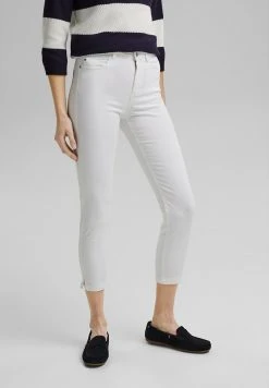 Esprit Damen MR CAPRI - Stoffhose - White -Esprit Verkäufe 2024 e95bec9e0ec8416ab916aadc1bf52953