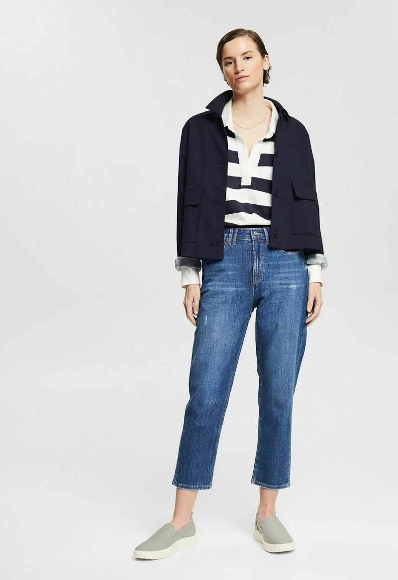 Esprit Damen IM USED-LOOK - Jeans Relaxed Fit - Blue Medium Washed 3 Esprit Damen IM USED-LOOK - Jeans Relaxed Fit - Blue Medium Washed