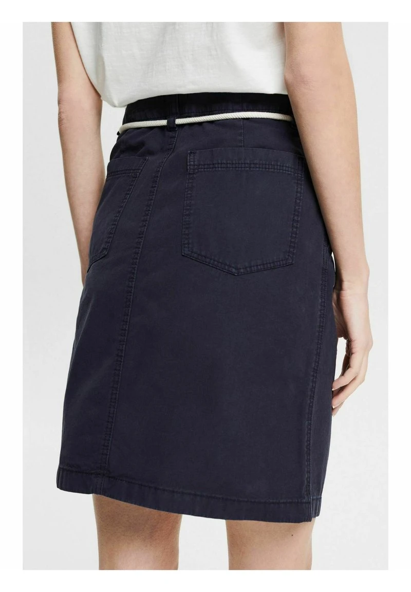 Esprit Damen A-Linien-Rock - Navy 5 Esprit Damen A-Linien-Rock - Navy – Bild 3