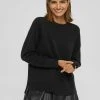 Esprit Damen MIT SOFTER RUNDHALS - Strickpullover - Black -Esprit Verkäufe 2024 eb752b663a3b4bb49b47c7182f75204e