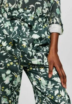 Esprit Damen MIT PAPERBAG-BUND - Nachtwäsche Hose - Dark Teal Green 3 -Esprit Verkäufe 2024 ebbf4bd56f624b8c9cc1267c99c1a7db