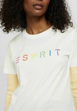 Esprit Damen T-Shirt Print - Off White -Esprit Verkäufe 2024 ebe5c74ebee54868b83c3d78bcdd2916
