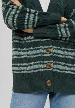 Esprit Damen Strickjacke - Dark Teal Green -Esprit Verkäufe 2024 ebfcc308196841e8bb4b4177128f45a0