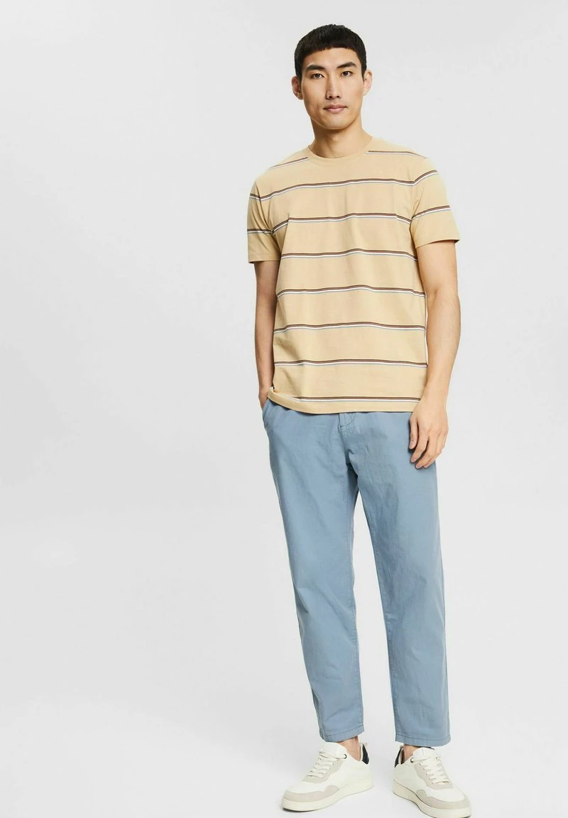 Esprit Herren MIT KORDELZUGBUND - Stoffhose - Blue 4 Esprit Herren MIT KORDELZUGBUND - Stoffhose - Blue – Bild 2