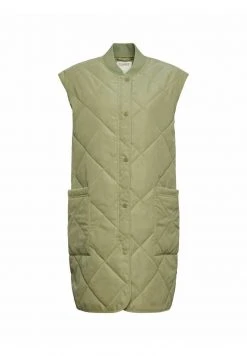 Esprit Damen MIT ZIPPERVERSCHLUSS - Weste - Light Khaki -Esprit Verkäufe 2024 ed6b673a1cb44505ade567de8ace05cf