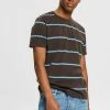 Esprit Herren T-Shirt Print - Dark Brown