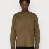 Esprit Herren SUS WAFFLE - Hemd - Dark Khaki -Esprit Verkäufe 2024 ee294369664d42bf9d1777459f335f17