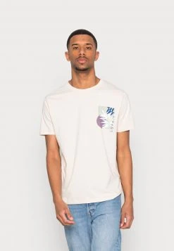 Esprit Herren SUS - T-Shirt Print - Cream Beige