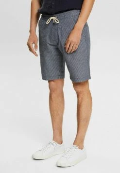 Esprit Herren AUS SEERSUCKER - Shorts - Navy