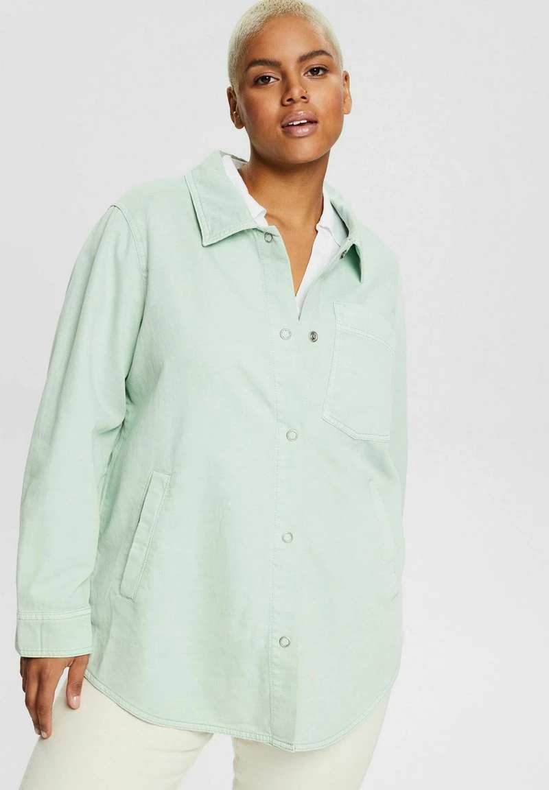 Esprit Damen Leichte Jacke - Dusty Green 3 Esprit Damen Leichte Jacke - Dusty Green