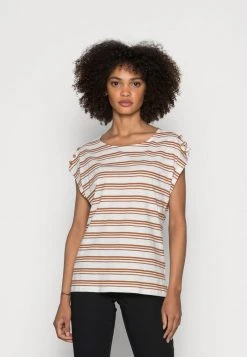 Esprit BUTTON - T-Shirt Print - Off White | Damen