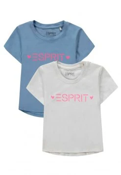 Esprit Kinder 2 PACK - T-Shirt Print - Bright Blue