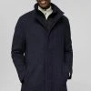 Esprit Herren Klassischer Mantel - Mottled Dark Blue -Esprit Verkäufe 2024 f0a2ed0c9b9a40ae931c7c3d2cdaaed0