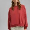 Esprit Damen COO F GMT DYE - Sweatshirt - Red