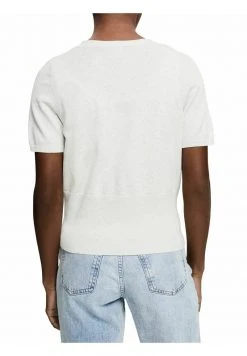 Esprit Damen MIT KURZEN ÄRMELN - Strickjacke - Pastel Grey -Esprit Verkäufe 2024 f1cf66ba3d324f3a96d1955023a7e817