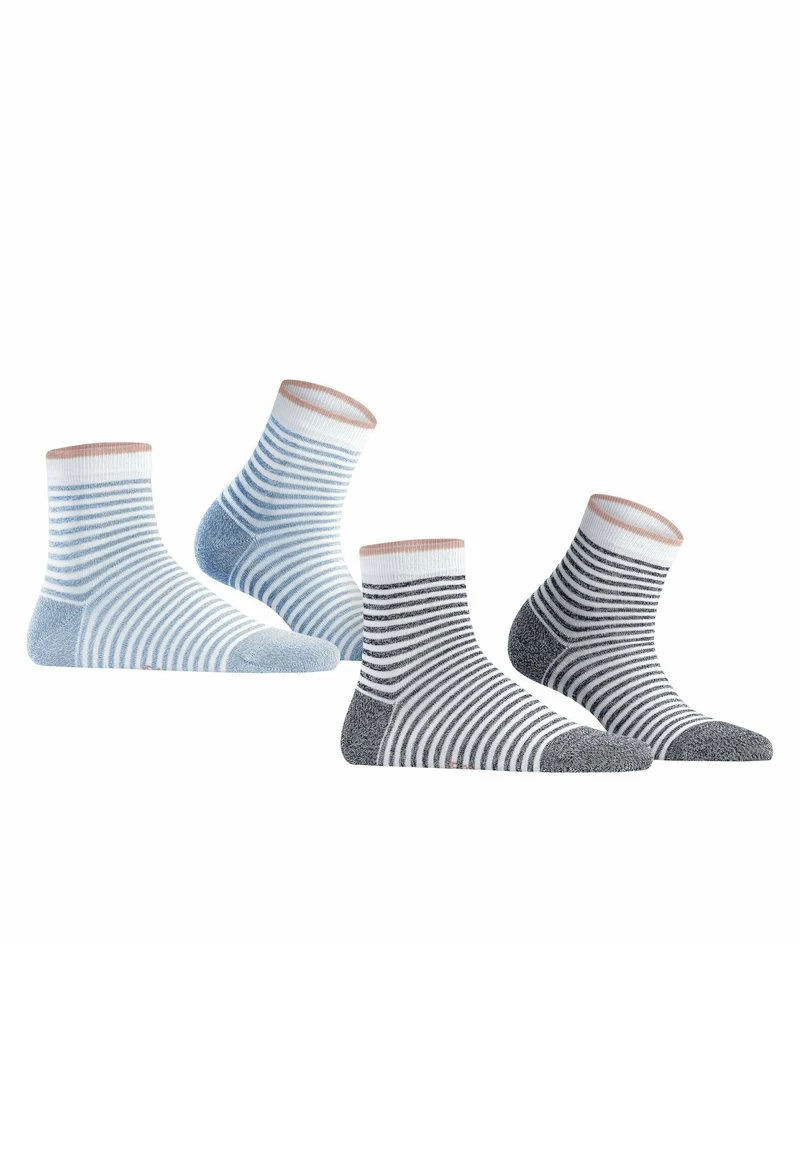 Esprit Damen 2-PACK - Socken - Blue/black/white 5 Esprit Damen 2-PACK - Socken - Blue/black/white – Bild 3