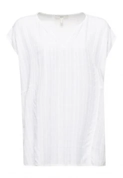 Esprit STRUKTURIERTE BLUSE AUS LENZING - Bluse - White | Damen -Esprit Verkäufe 2024 f2992a50b1c5486ca18c8f7c37993ef1