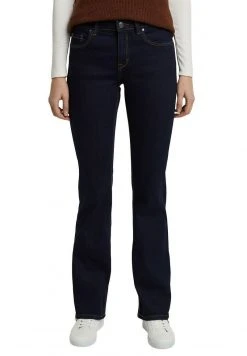 Esprit Damen Flared Jeans - Blue Rinse