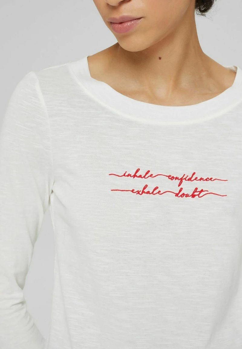 Esprit Damen Langarmshirt - Off White 7 Esprit Damen Langarmshirt - Off White – Bild 5