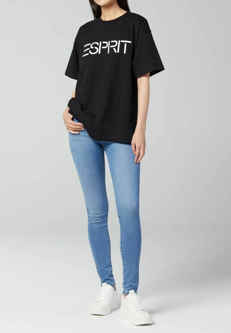 Esprit Unisex T-Shirt Print - Black 5 Esprit Unisex T-Shirt Print - Black – Bild 3